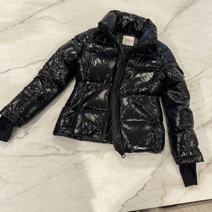 Girl's Freestyle Metallic Down Puffer Jacket